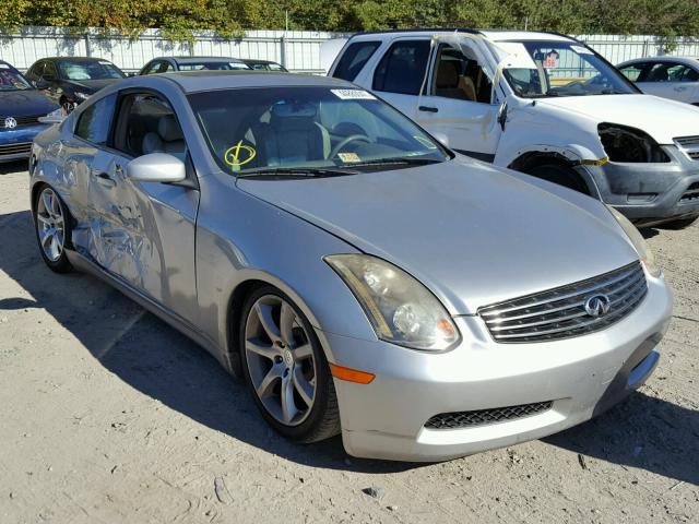 JNKCV54EX4M808399 - 2004 INFINITI G35 SILVER photo 1