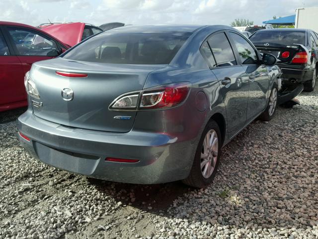 JM1BL1V74C1559691 - 2012 MAZDA 3 I GRAY photo 4