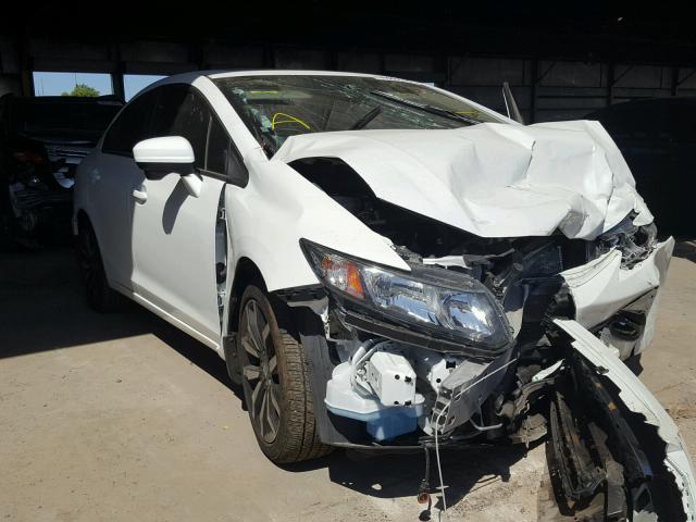 19XFB2F92FE047228 - 2015 HONDA CIVIC EXL 白色 照片 1