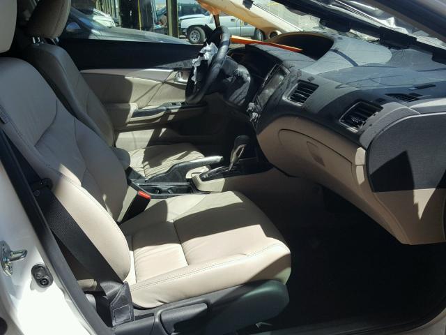 19XFB2F92FE047228 - 2015 HONDA CIVIC EXL 白色 照片 5