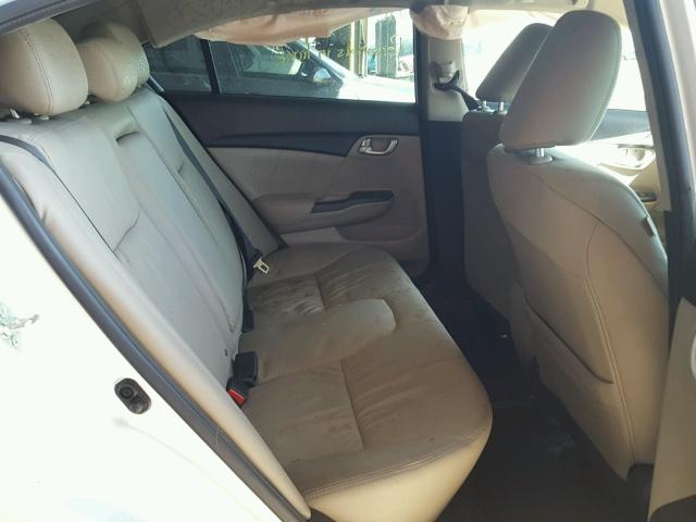 19XFB2F92FE047228 - 2015 HONDA CIVIC EXL 白色 照片 6