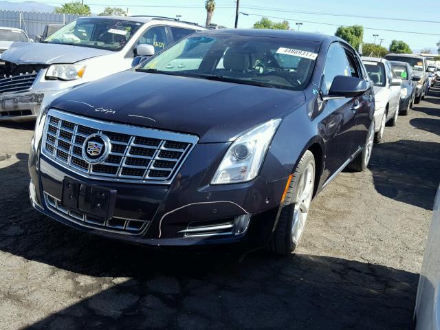 2G61P5S31E9276109 - 2014 CADILLAC XTS BLUE photo 2