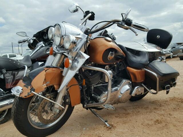 1HD1FR4418Y668762 - 2008 HARLEY-DAVIDSON FLHRC 105T ORANGE photo 9