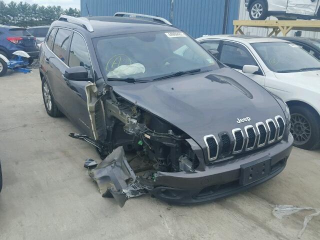 1C4PJMCS5FW599533 - 2015 JEEP CHEROKEE L GRAY photo 1