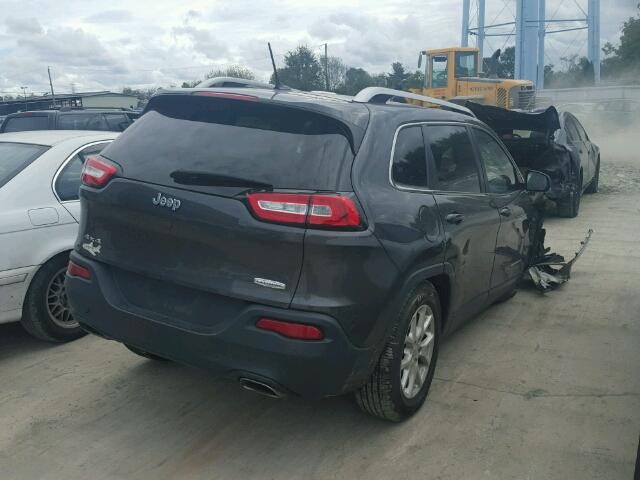 1C4PJMCS5FW599533 - 2015 JEEP CHEROKEE L GRAY photo 4