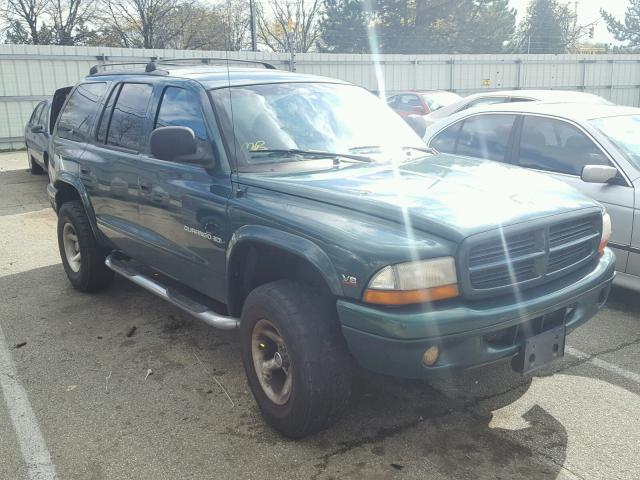 1B4HS28Z9XF592689 - 1999 DODGE DURANGO GREEN photo 1