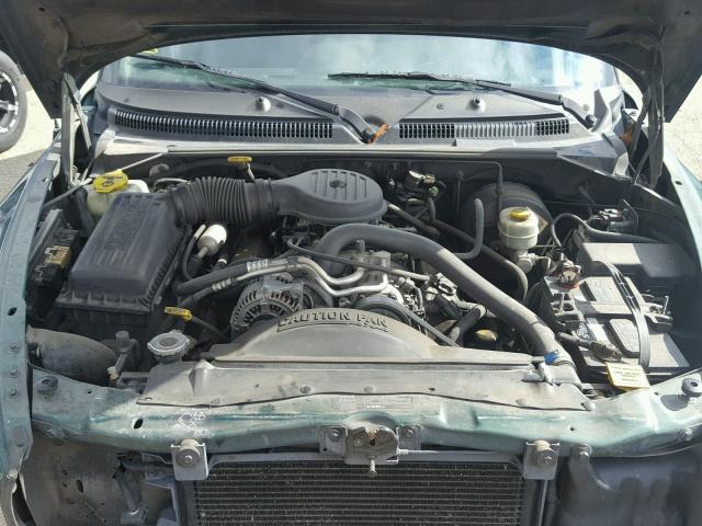 1B4HS28Z9XF592689 - 1999 DODGE DURANGO GREEN photo 7