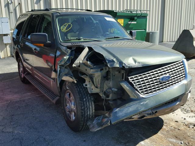 1FMRU17W74LA15784 - 2004 FORD EXPEDITION GREEN photo 1