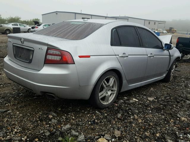 19UUA66298A050493 - 2008 ACURA TL SILVER photo 4