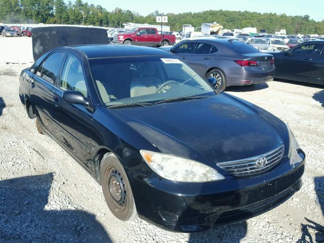 4T1BE32K15U003978 - 2005 TOYOTA CAMRY LE BLACK photo 1