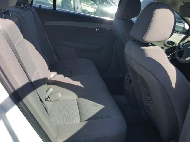 1G1ZC5E1XBF297543 - 2011 CHEVROLET MALIBU 1LT თეთრი ფოტო 6