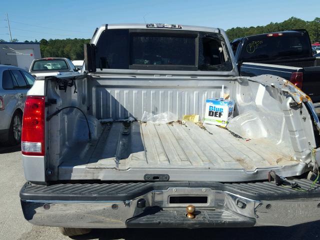 1N6AA07D68N358371 - 2008 NISSAN TITAN XE SILVER photo 9