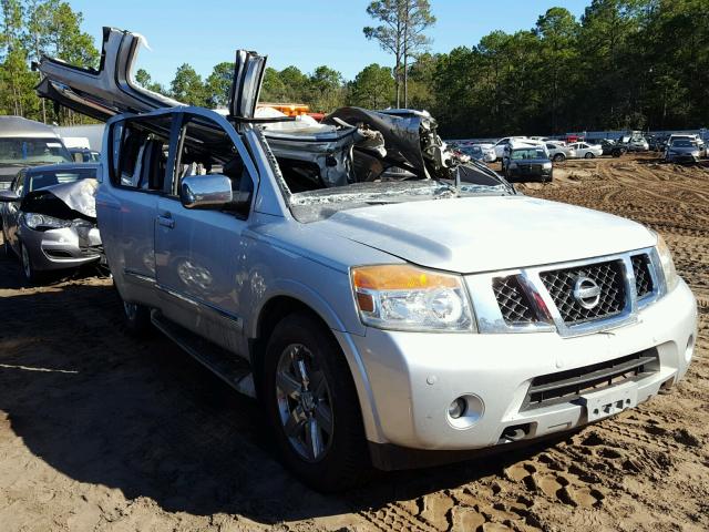 5N1BA0NF8AN612465 - 2010 NISSAN ARMADA PLA SILVER photo 1