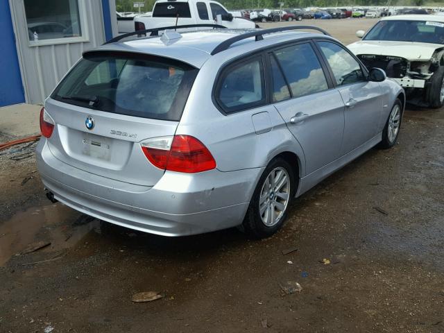 WBAVT73557FZ35337 - 2007 BMW 328 XIT SILVER photo 4