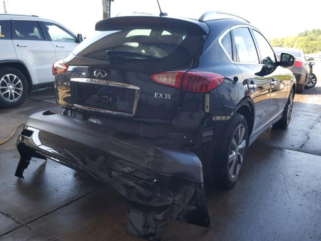 JN1AJ0HR5CM452112 - 2012 INFINITI EX35 BASE BLACK photo 4