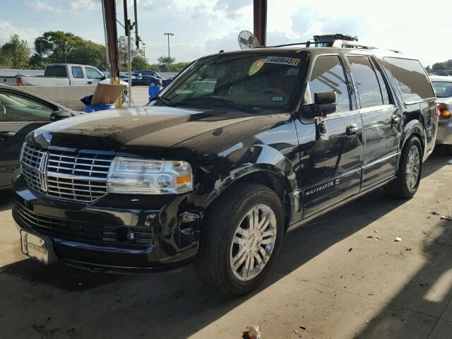 5LMFL27588LJ01966 - 2008 LINCOLN NAVIGATOR BLACK photo 2