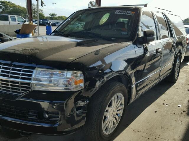 5LMFL27588LJ01966 - 2008 LINCOLN NAVIGATOR BLACK photo 9