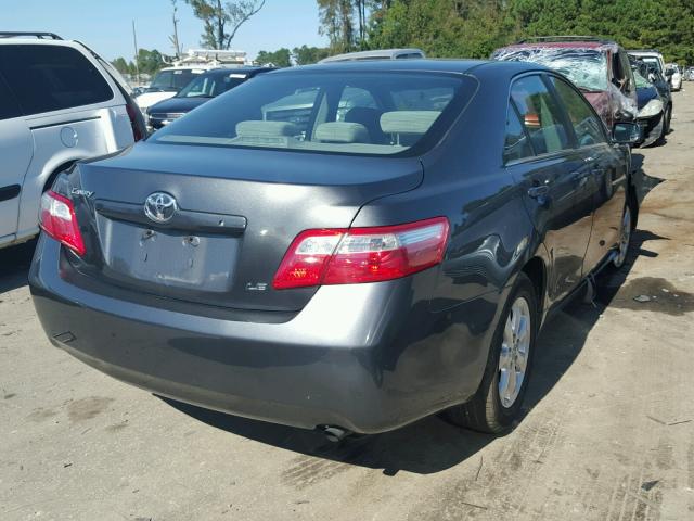 4T1BE46K89U795214 - 2009 TOYOTA CAMRY BASE GRAY photo 4