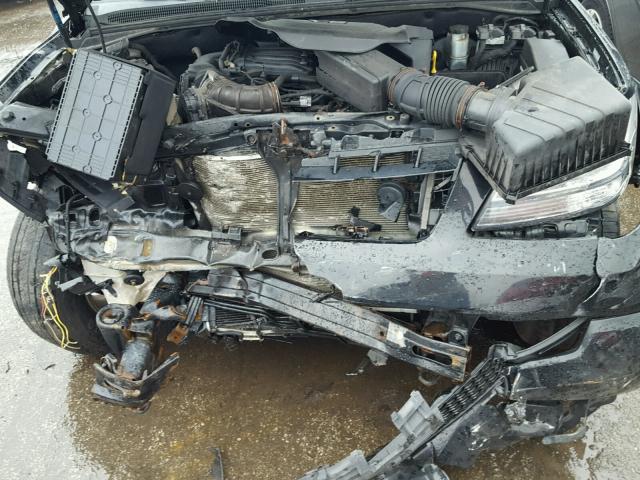 KNDJH741195025384 - 2009 KIA BORREGO LX BLACK photo 7