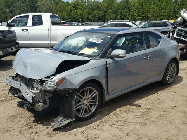 JTKJF5C75B3001776 - 2011 TOYOTA SCION TC 银色 照片 2