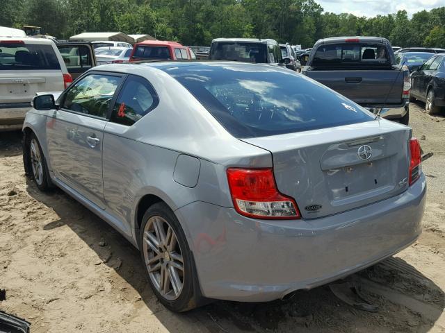 JTKJF5C75B3001776 - 2011 TOYOTA SCION TC 银色 照片 3