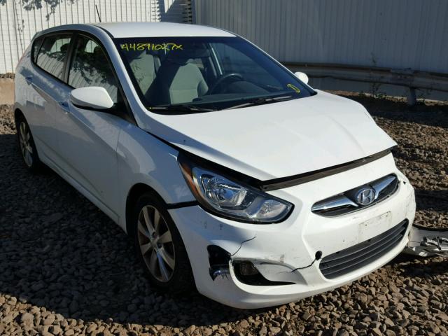 KMHCU5AE2DU069761 - 2013 HYUNDAI ACCENT GLS WHITE photo 1