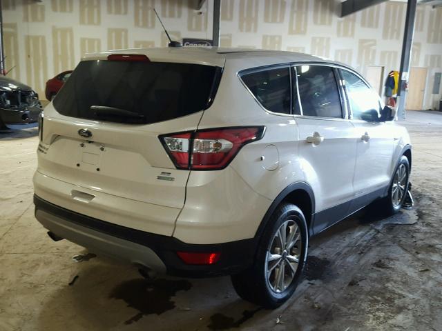 1FMCU0GD6HUC58825 - 2017 FORD ESCAPE WHITE photo 4