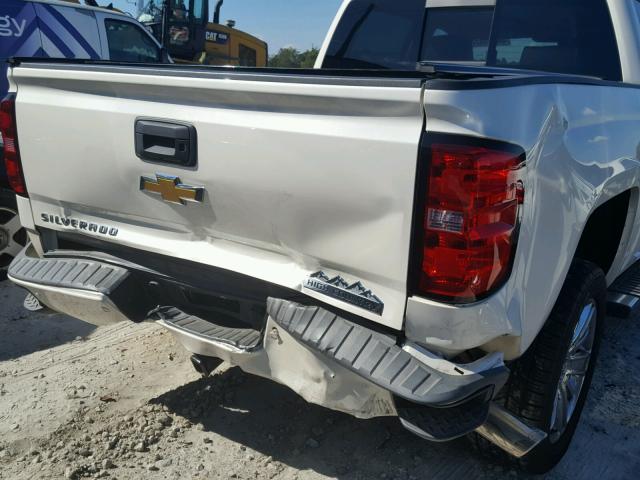 3GCPCTEC2EG519225 - 2014 CHEVROLET SILVERADO CREAM photo 9