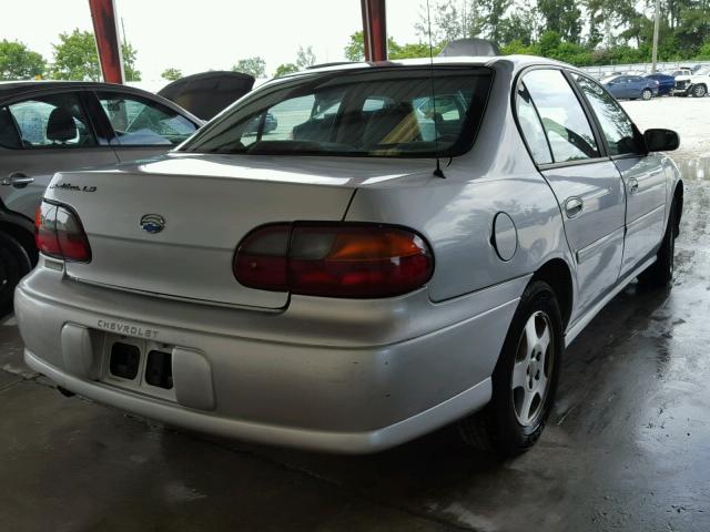 1G1NE52J63M704509 - 2003 CHEVROLET MALIBU LS ნაცრისფერი ფოტო 4