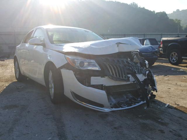 2G4GK5EX0G9149337 - 2016 BUICK REGAL WHITE photo 1