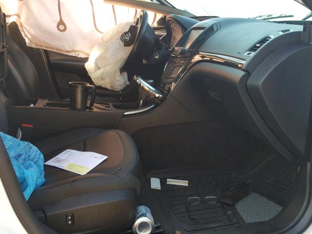 2G4GK5EX0G9149337 - 2016 BUICK REGAL WHITE photo 5