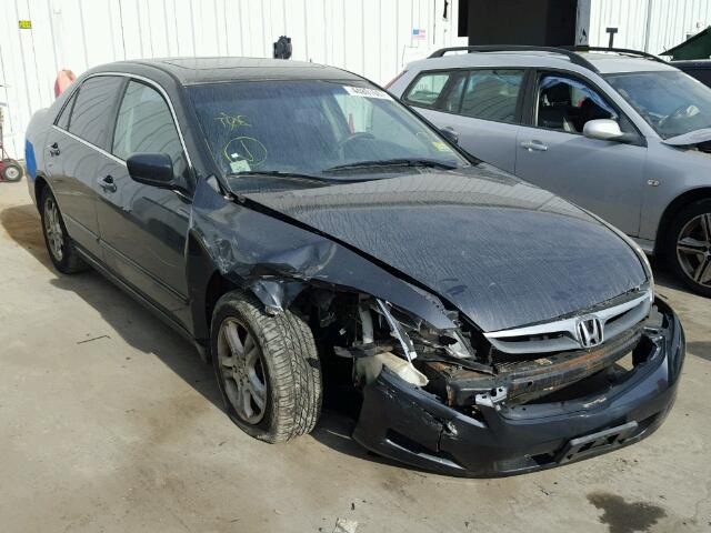 1HGCM56796A032386 - 2006 HONDA ACCORD EX GRAY photo 1