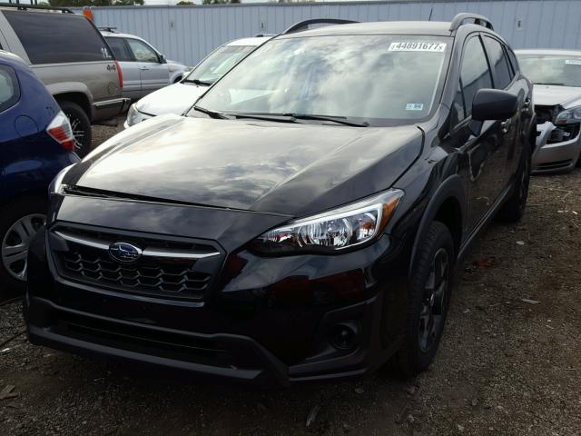 JF2GTAAC9JH216888 - 2018 SUBARU CROSSTREK BLACK photo 2