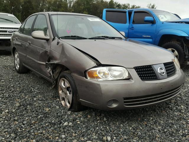 3N1CB51DX6L489608 - 2006 NISSAN SENTRA TAN photo 1