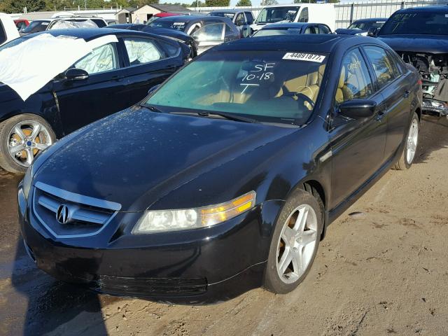 19UUA66294A005726 - 2004 ACURA TL BLACK photo 2