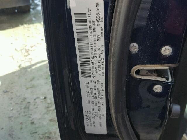 3C63RRLL8GG122373 - 2016 RAM 3500 SLT BLUE photo 10