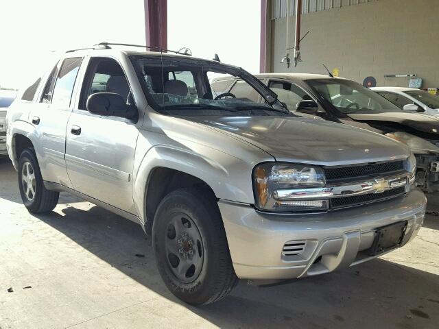 1GNDS13S662215465 - 2006 CHEVROLET TRAILBLAZE SILVER photo 1