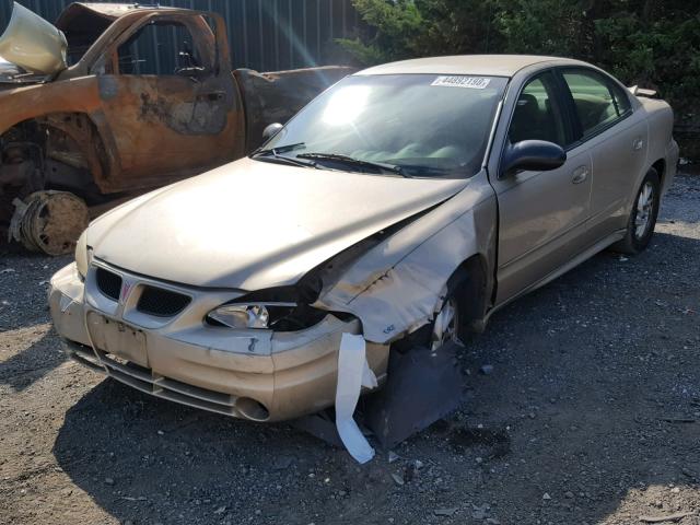 1G2NF52E13M656820 - 2003 PONTIAC GRAND AM S Qəhvəyi foto 2