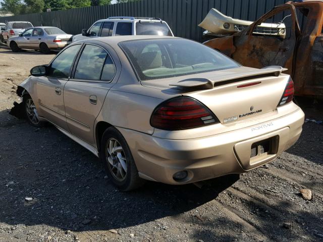 1G2NF52E13M656820 - 2003 PONTIAC GRAND AM S Qəhvəyi foto 3