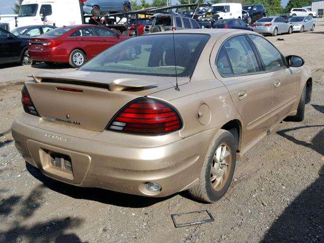 1G2NF52E13M656820 - 2003 PONTIAC GRAND AM S Qəhvəyi foto 4