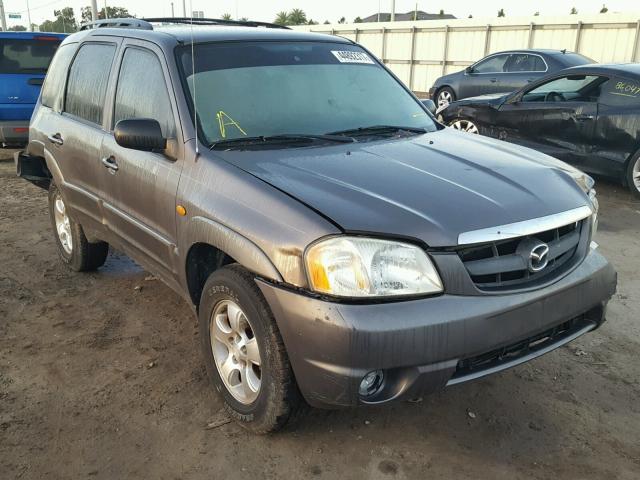 4F2YZ041X3KM39839 - 2003 MAZDA TRIBUTE GRAY photo 1