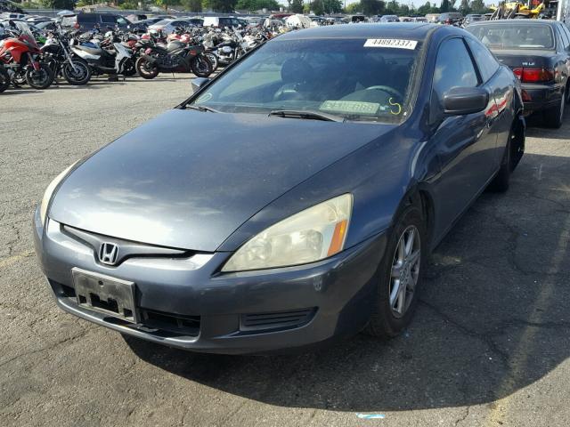 1HGCM82624A007163 - 2004 HONDA ACCORD EX CHARCOAL photo 2