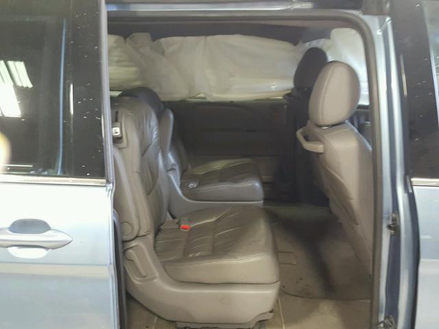 5FNRL38668B054697 - 2008 HONDA ODYSSEY BLUE photo 6