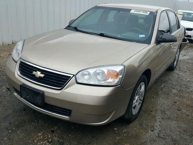 1G1ZS58N88F130706 - 2008 CHEVROLET MALIBU LS GOLD photo 2