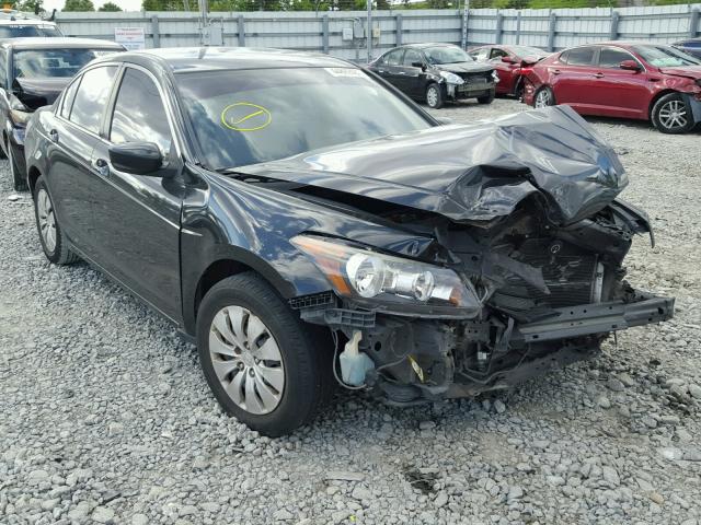 1HGCP26339A039082 - 2009 HONDA ACCORD LX BLACK photo 1