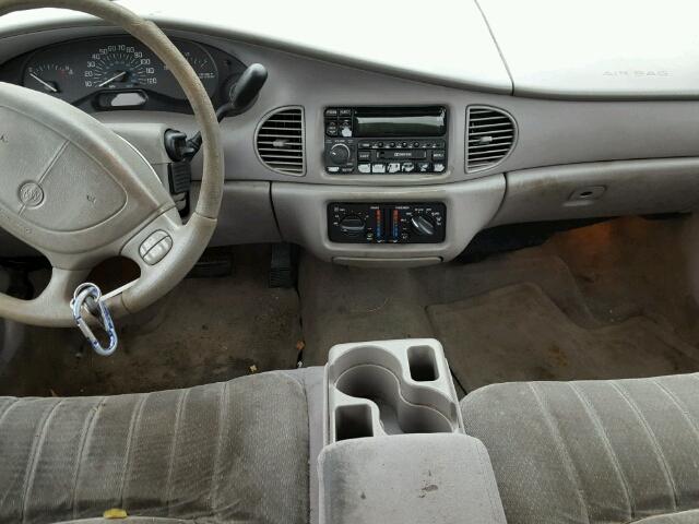 2G4WS52J521239246 - 2002 BUICK CENTURY SILVER photo 9