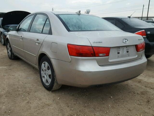 5NPET4AC6AH582932 - 2010 HYUNDAI SONATA GLS GOLD photo 3