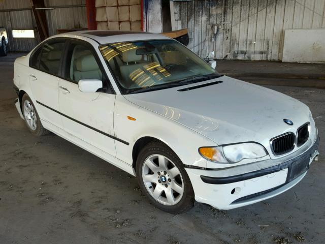 WBAAZ33463PH33949 - 2003 BMW 325 I WHITE photo 1