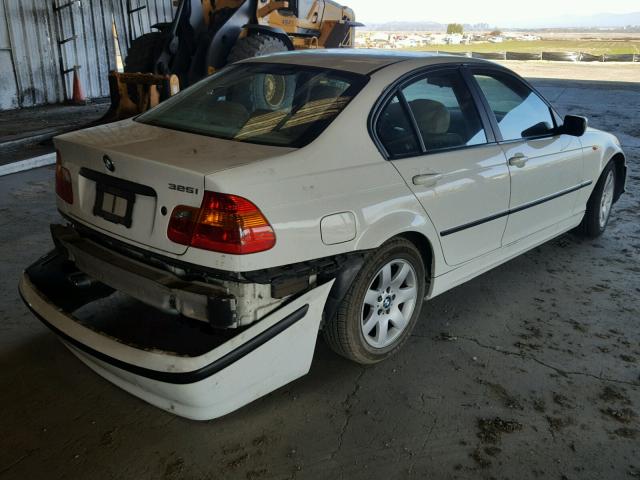 WBAAZ33463PH33949 - 2003 BMW 325 I WHITE photo 4