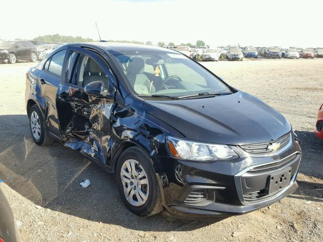 1G1JB5SH2H4171070 - 2017 CHEVROLET SONIC LS 黑色 照片 1